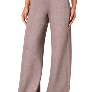 SPANX AirEssentials Wide-Leg Pants in Silver Smoke NWT